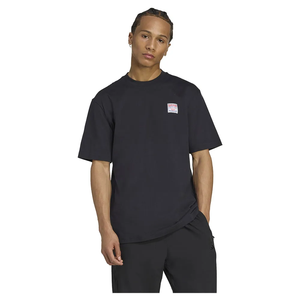 

Футболка с коротким рукавом adidas Originals Wabash Loose, черный