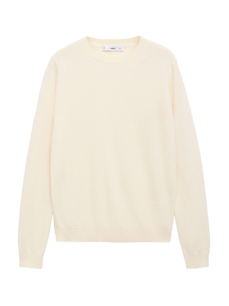 

Свитер MANGO Sweater Bahia, кремовый