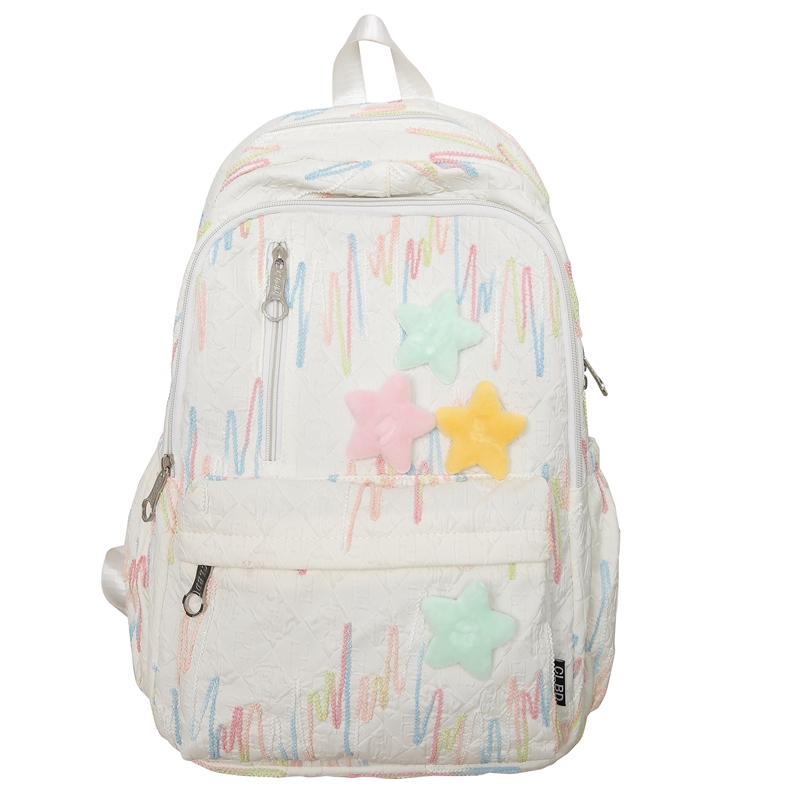 

Рюкзак Shouldcat Backpacks, White+Stars Badge