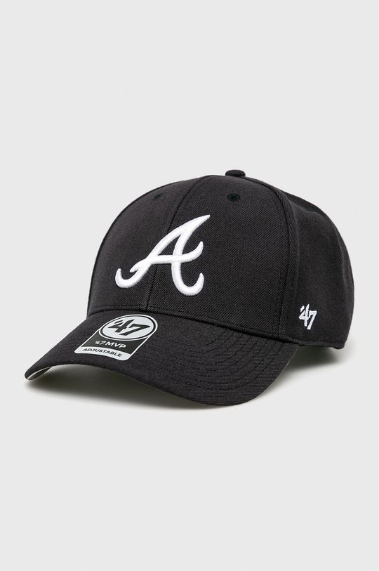 

Кепка Atlanta Braves 47brand, черный