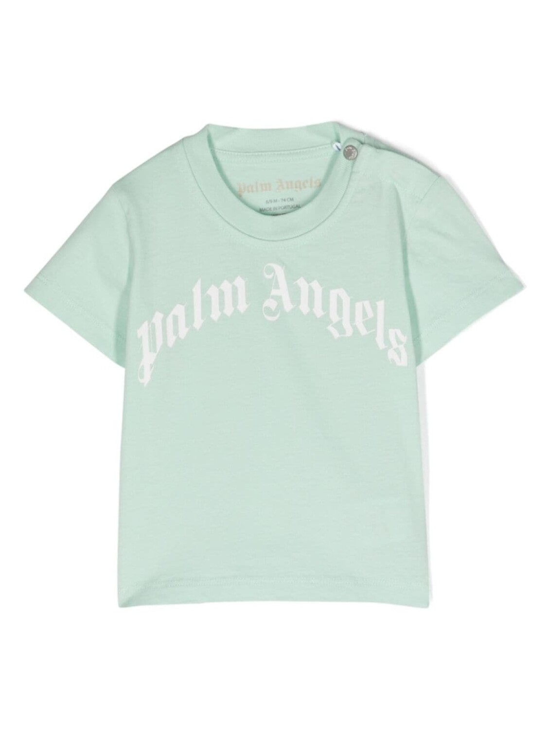 

Palm Angels Kids футболка с логотипом, зеленый