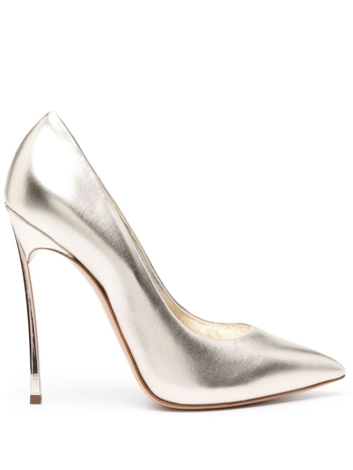 

Casadei туфли-лодочки Blade Flash 130, золотистый