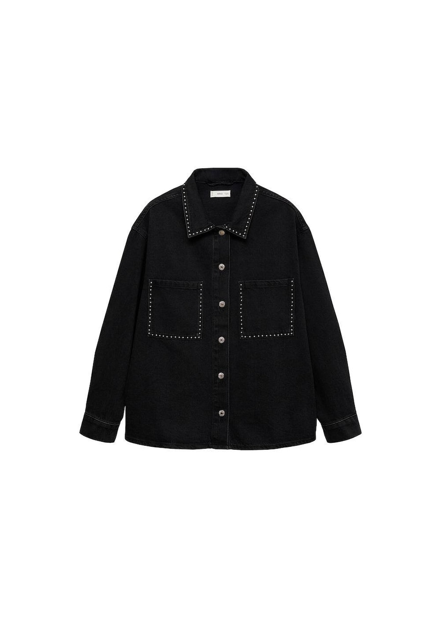 

Куртка межсезонная MANGO TEEN, темно-серый