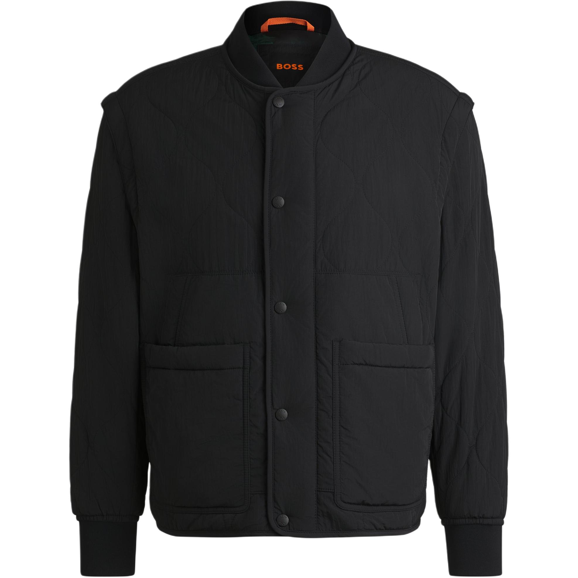 

HUGO BOSS Пуховик мужской черный, Black