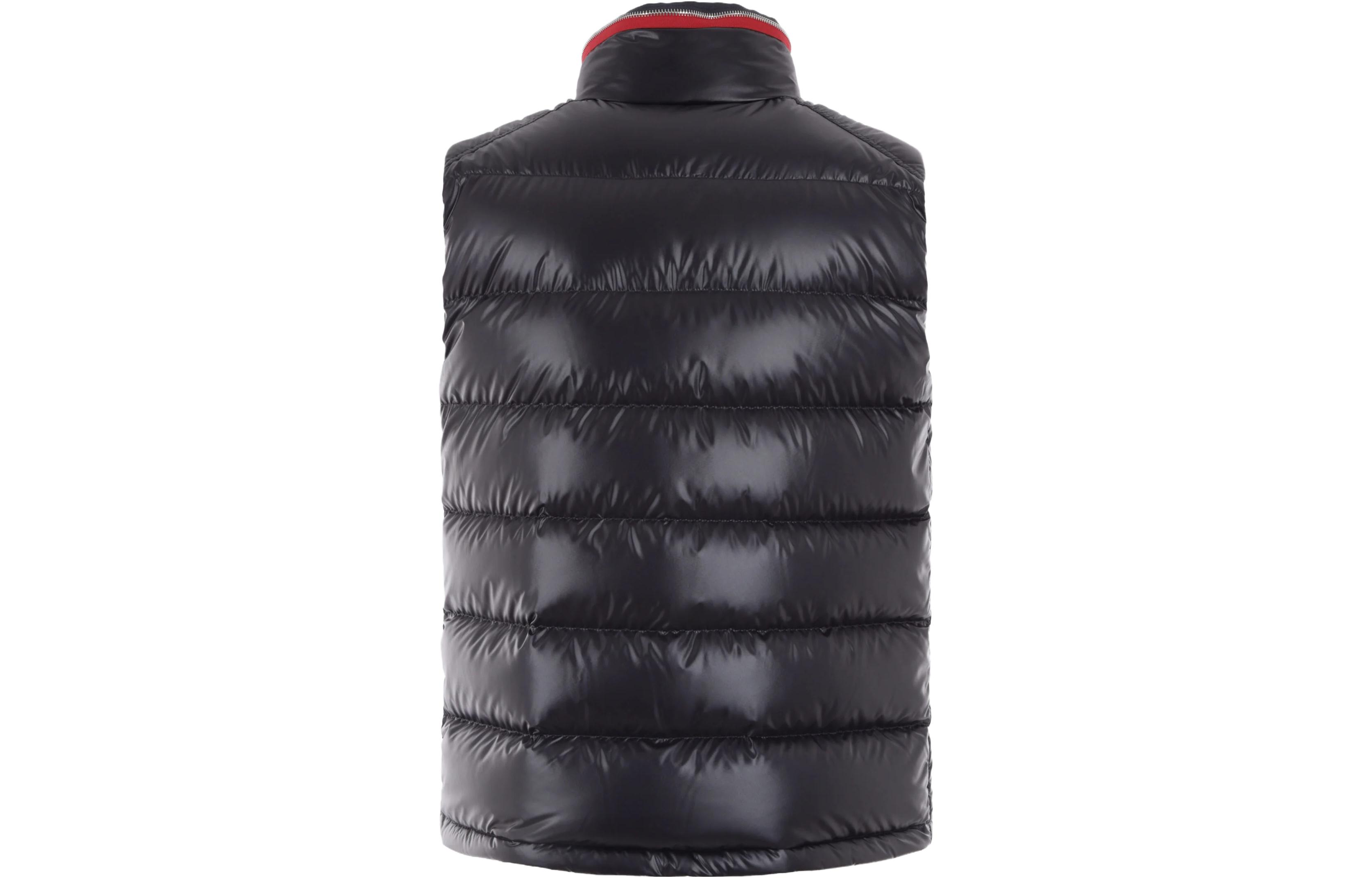 Moncler Утепленная жилетка, Marine Blue — фото 4