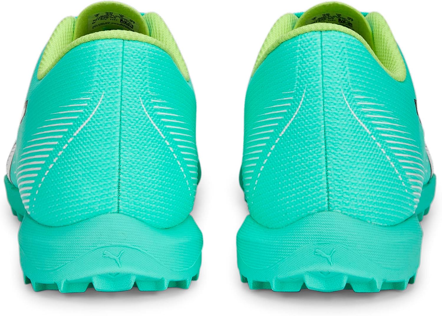 Мужские кроссовки Puma Ultra Play Turf для тренировок, белый/желтый — фото 2