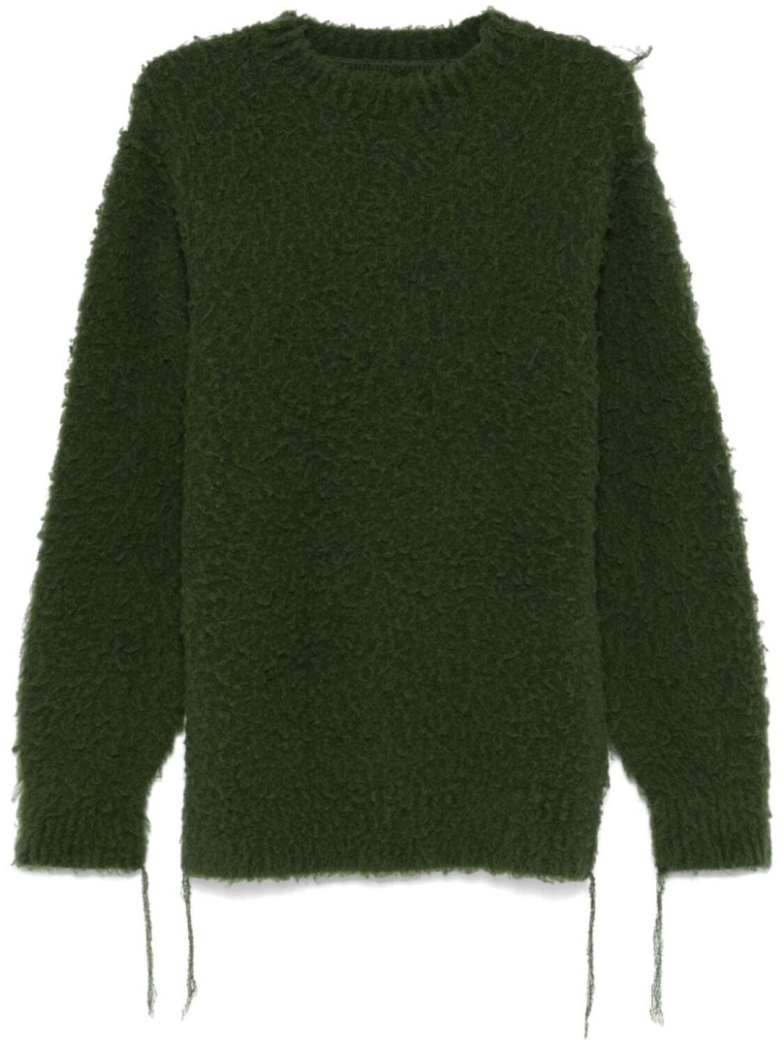 

Sacai фактурный свитер, зеленый