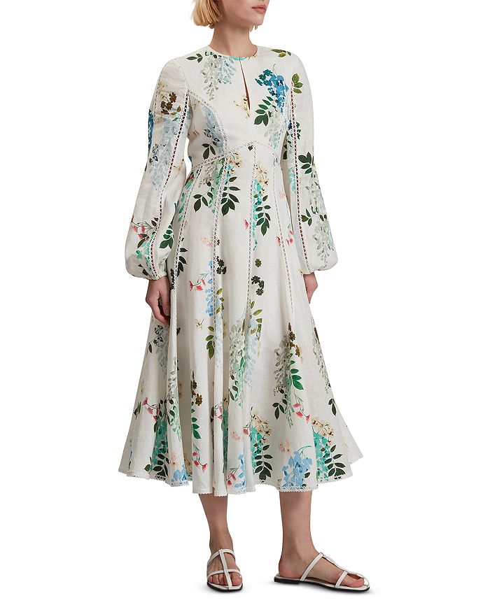 

Платье Utala из льна Ted Baker, белый