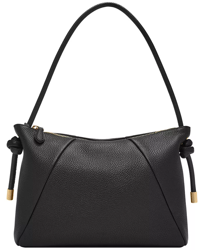 

Кожаная сумка Willa Medium через плечо Fossil, черный