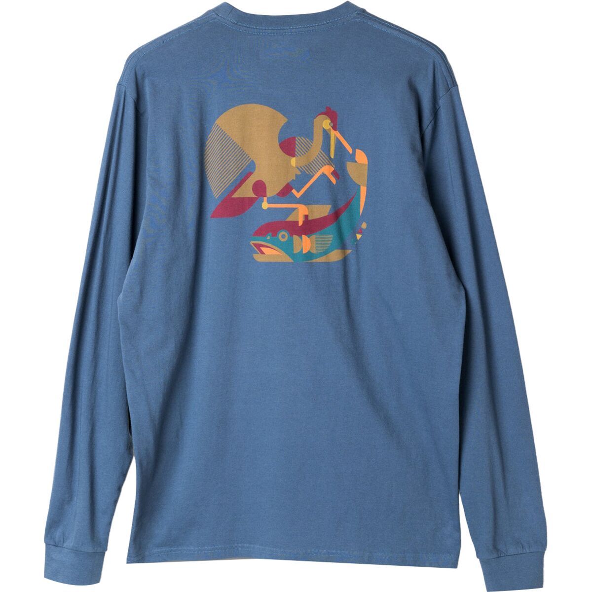 

Футболка с длинным рукавом Angling blues Kavu, синий