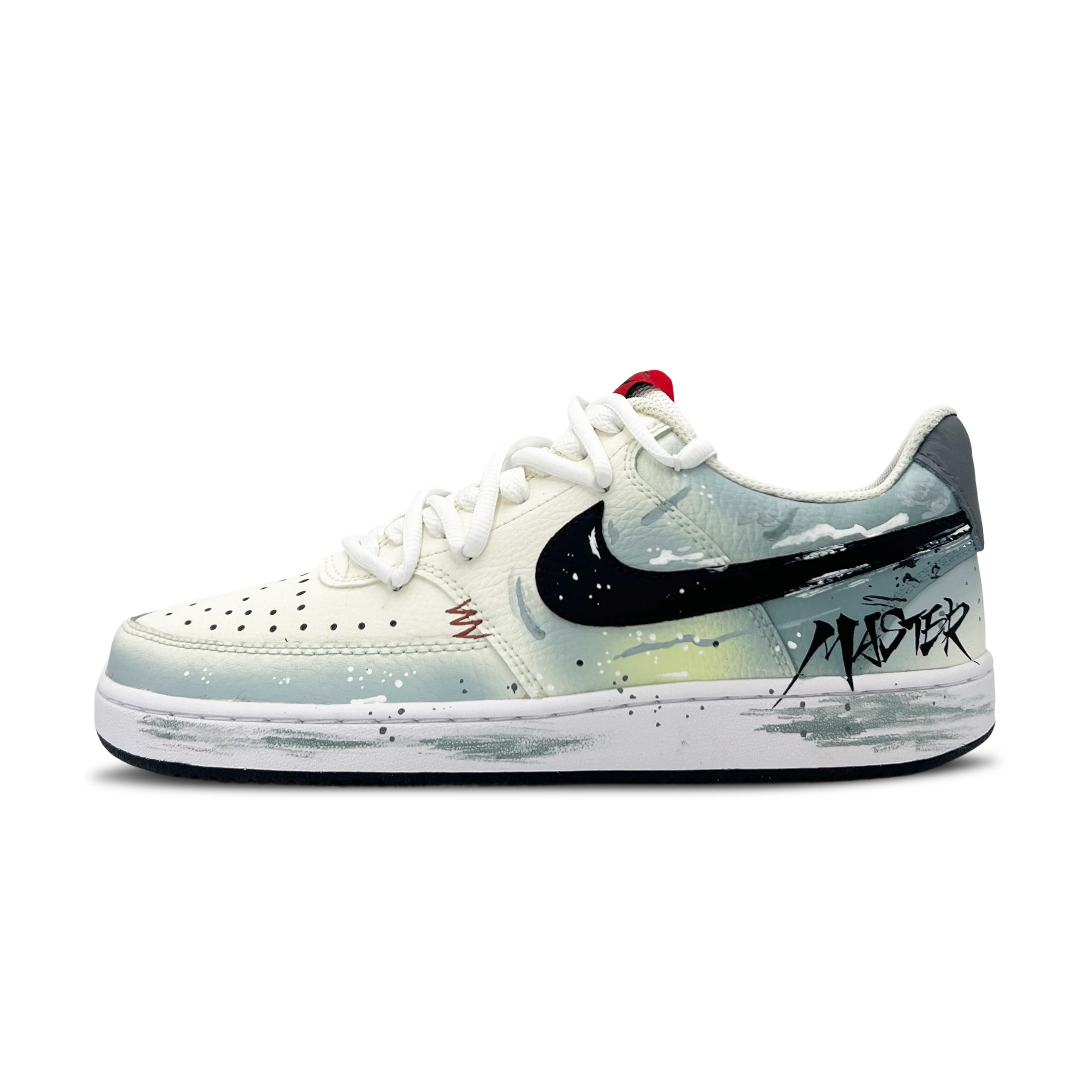 

Nike Кроссовки для скейтбординга Court Vision 1 Cloud Coverage Low, мужские, светло-серо-синие