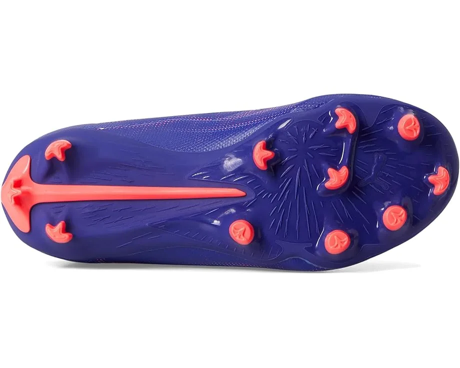 Кроссовки PUMA Kids Ultra Match Laceless Firm Artificial Ground (Little Kid/Big Kid), Lapis Lazuli/PUMA White/Sunset Glow — фото 3