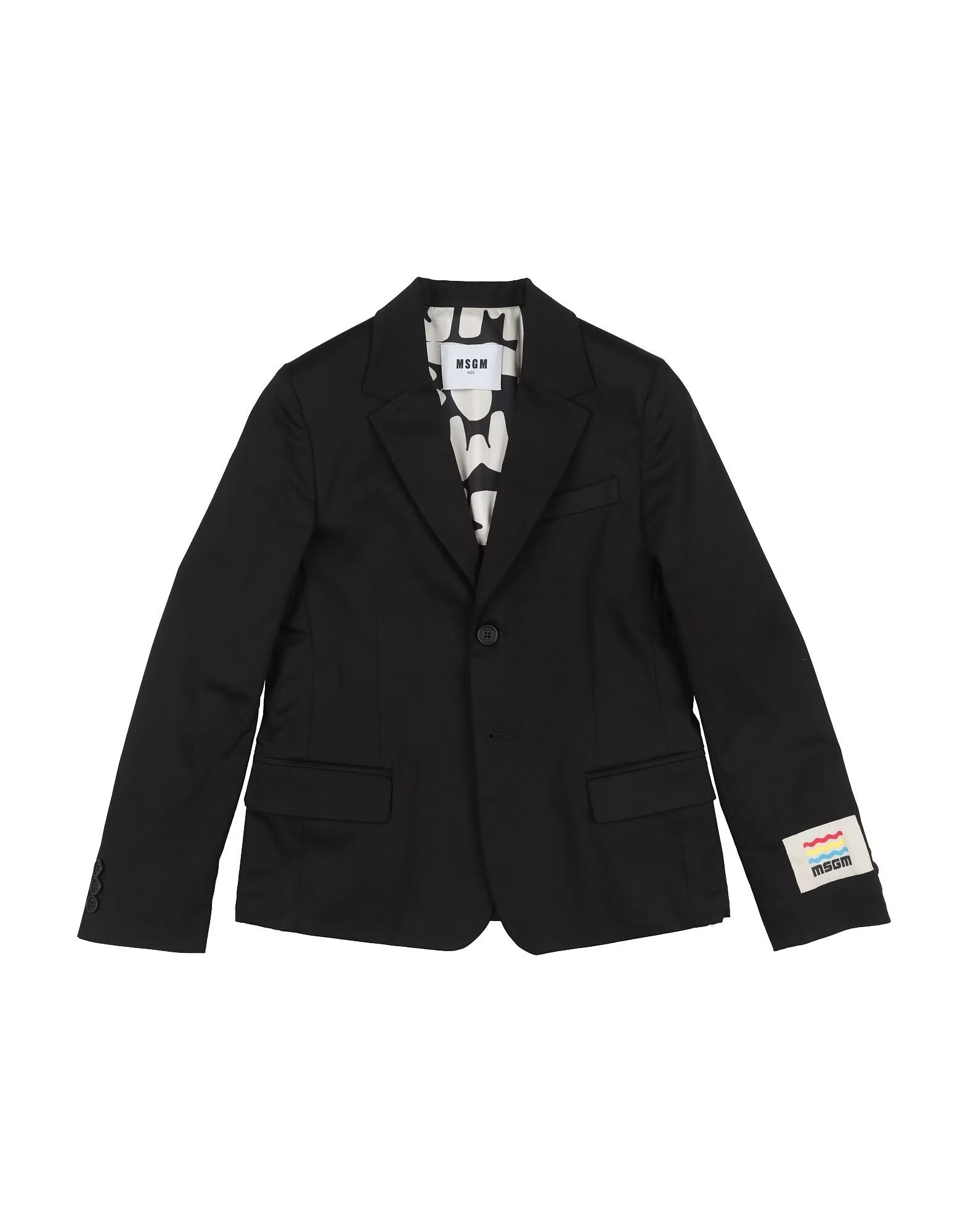 

Блейзер для мальчиков Msgm, черный