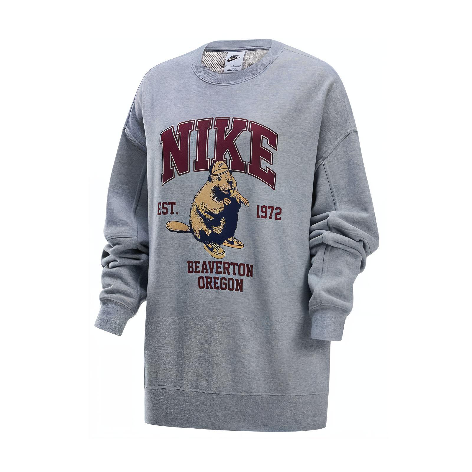

Свитшот женские серые Nike, серый