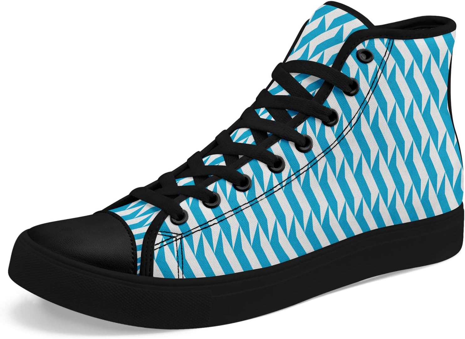 

Кеды на высоком подъеме весна-лето для мальчиков и девочек, дышащие, легкие, с удобной резиновой подошвой, повседневная обувь для улицы Awsole, черный