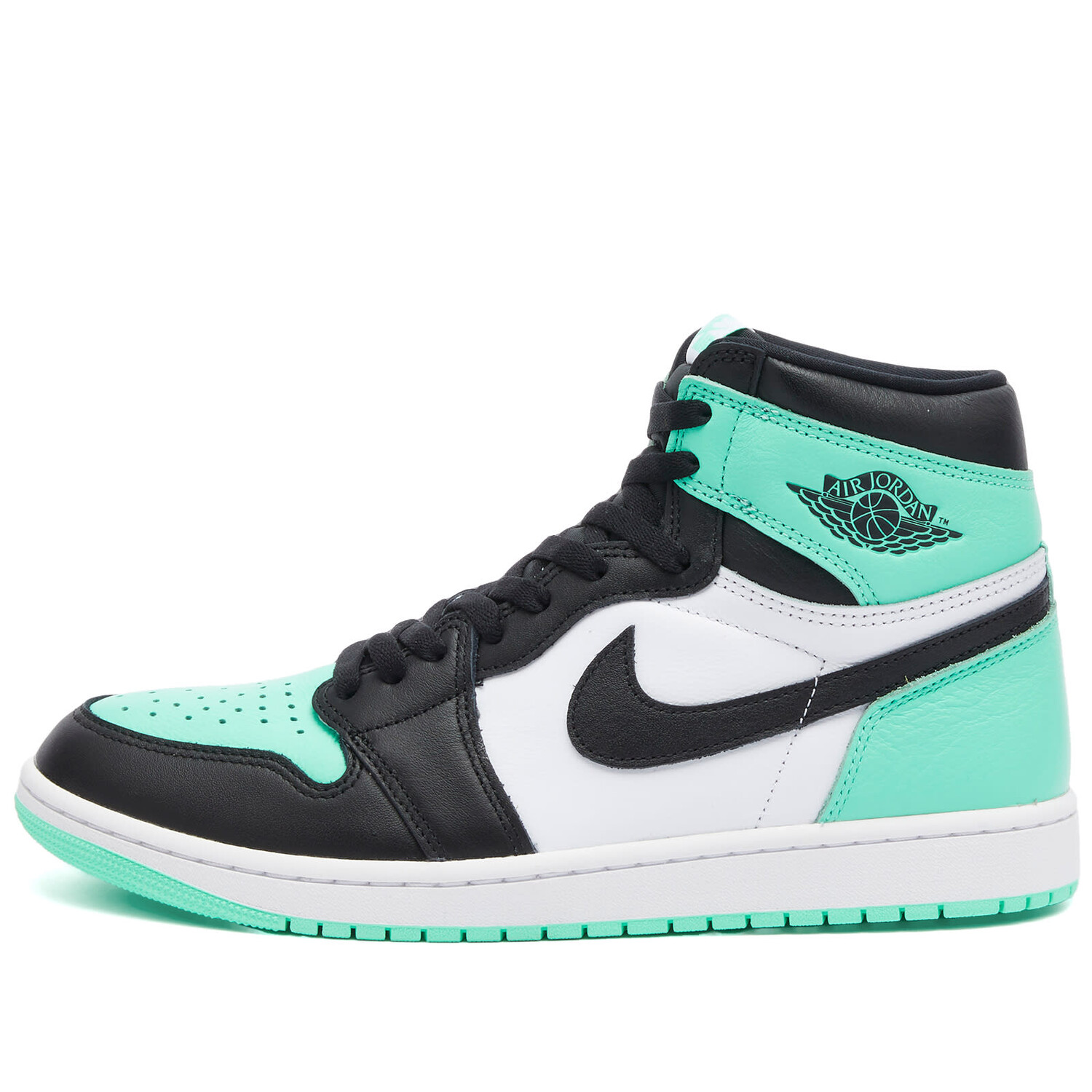 

Кроссовки Air Jordan 1 Retro Hi Og Rmstd, цвет White, Black & Green, Белый, Кроссовки Air Jordan 1 Retro Hi Og Rmstd, цвет White, Black & Green