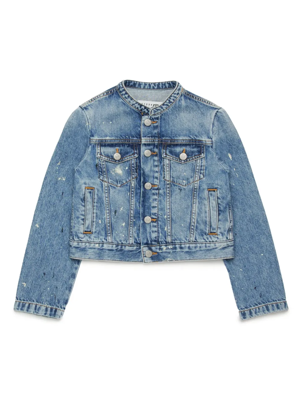 

Джинсовая куртка MM6 Maison Margiela Kids, синий