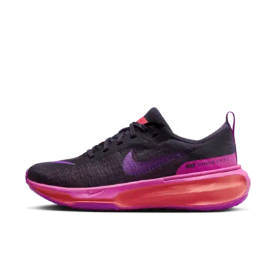 

Кроссовки Nike Invincible 3, цвет Dark Raisin/Hot Punch/Laser Fuchsia/Hyper Violet
