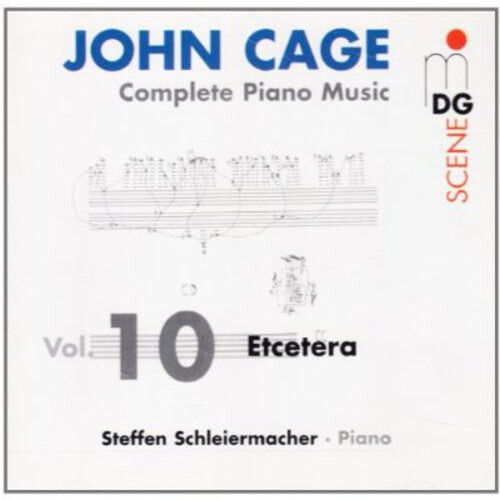 

CD диск Cage / Schleiermacher: Complete Piano Music 10: Etcetera
