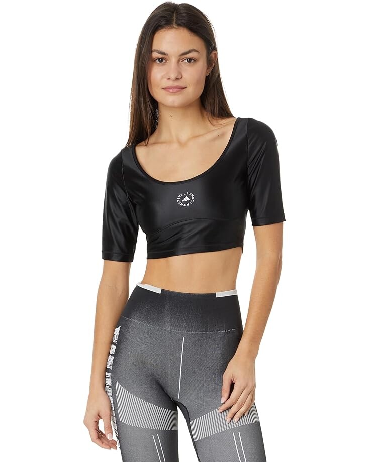 

Топ adidas Crop Top IN3654, черный