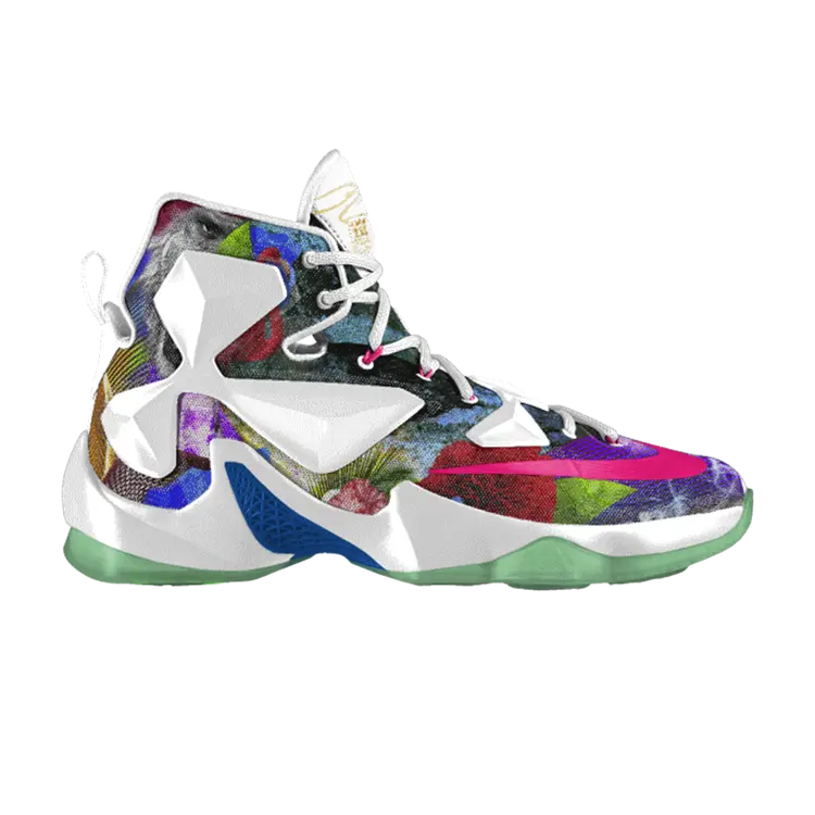

Кроссовки Nike LeBron 13 iD, разноцветный