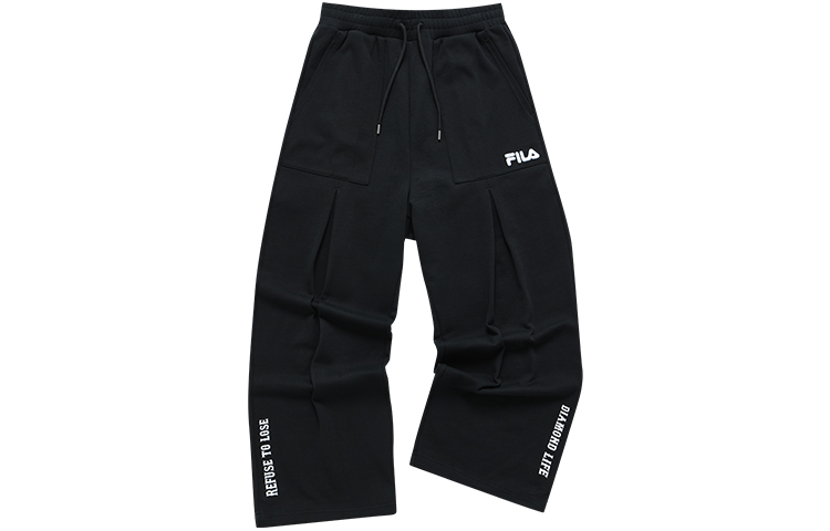 

FILA FUSION Повседневные брюки серии BASEBALL, мужские, цвет черный