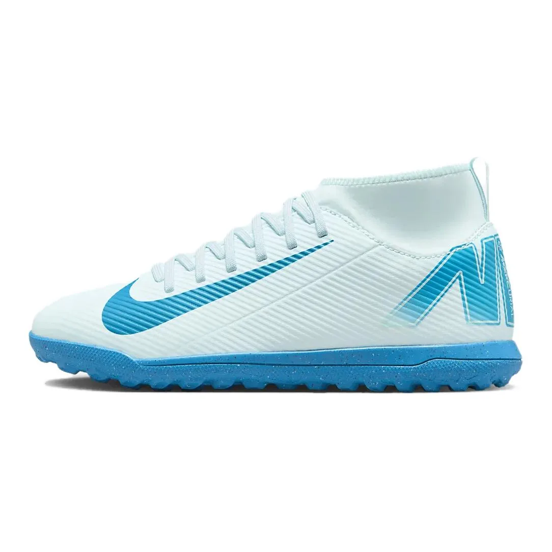 Nike Детские футбольные бутсы mid-top Assassin's Collection бело-голубые