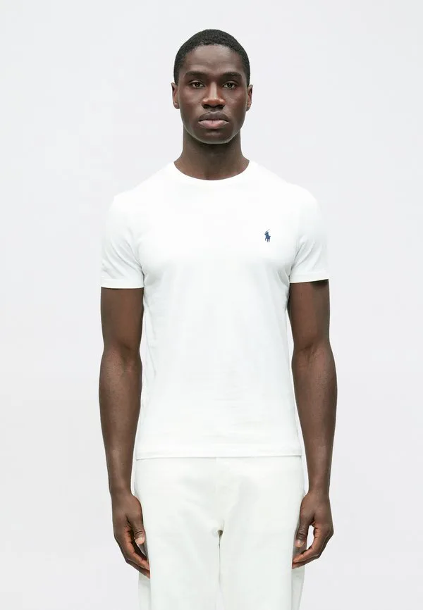 2 базовые футболки в комплекте Polo Ralph Lauren, Ink/White — фото 4