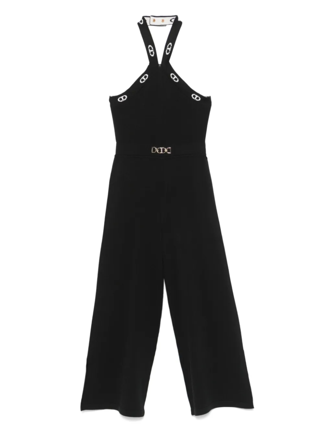 

Детский комбинезон с логотипом TWINSET TWINSET Kids, черный