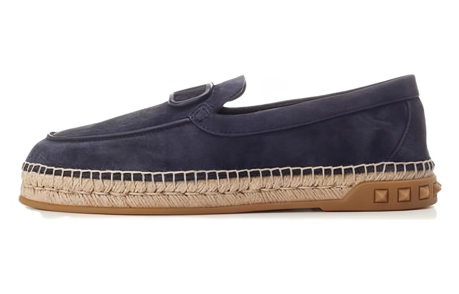 Garavani Leisure Flows Slip On Espadrilles Valentino, темно-синий