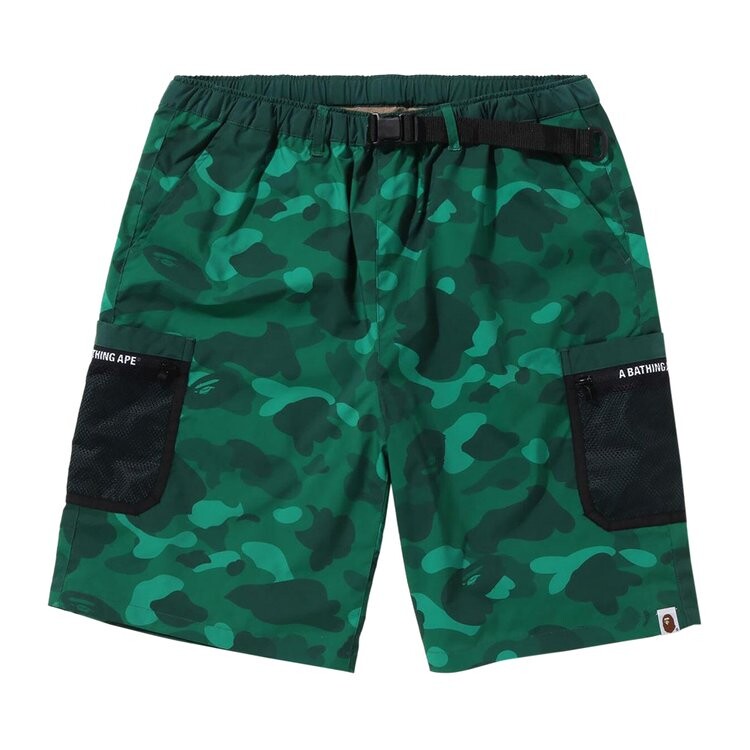 

Шорты BAPE Color Camo Mesh Pocket Shorts, зеленый