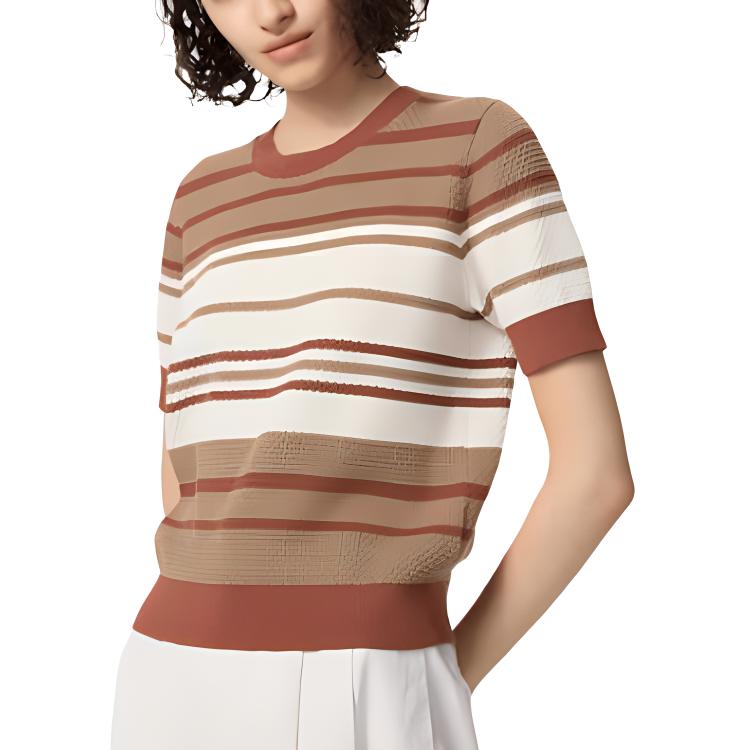 UNIQLO Футболка Comptoir Des Cotonniers Collaboration женская оранжевая — фото 3