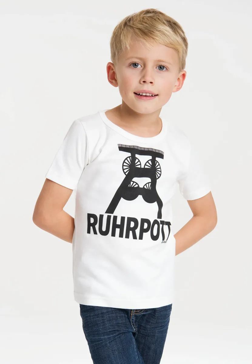 Logoshirt Футболка "Рурпотт", с лицензионным оригинальным дизайном, черный — фото 3