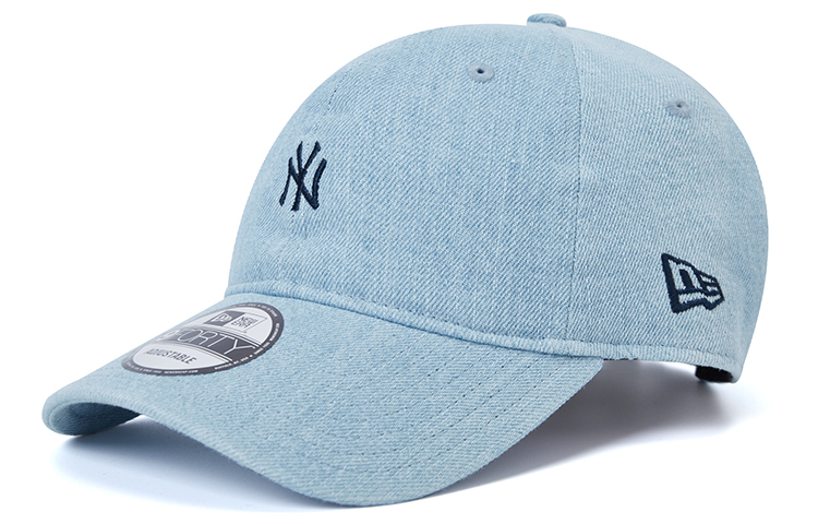 

New Era Бейсболка унисекс джинсовая синяя, Denim Blue