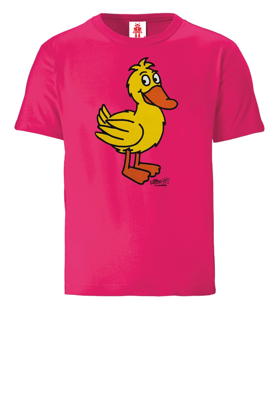 

Рубашка LOGOSHIRT Die Sendung mit der Maus, розовый