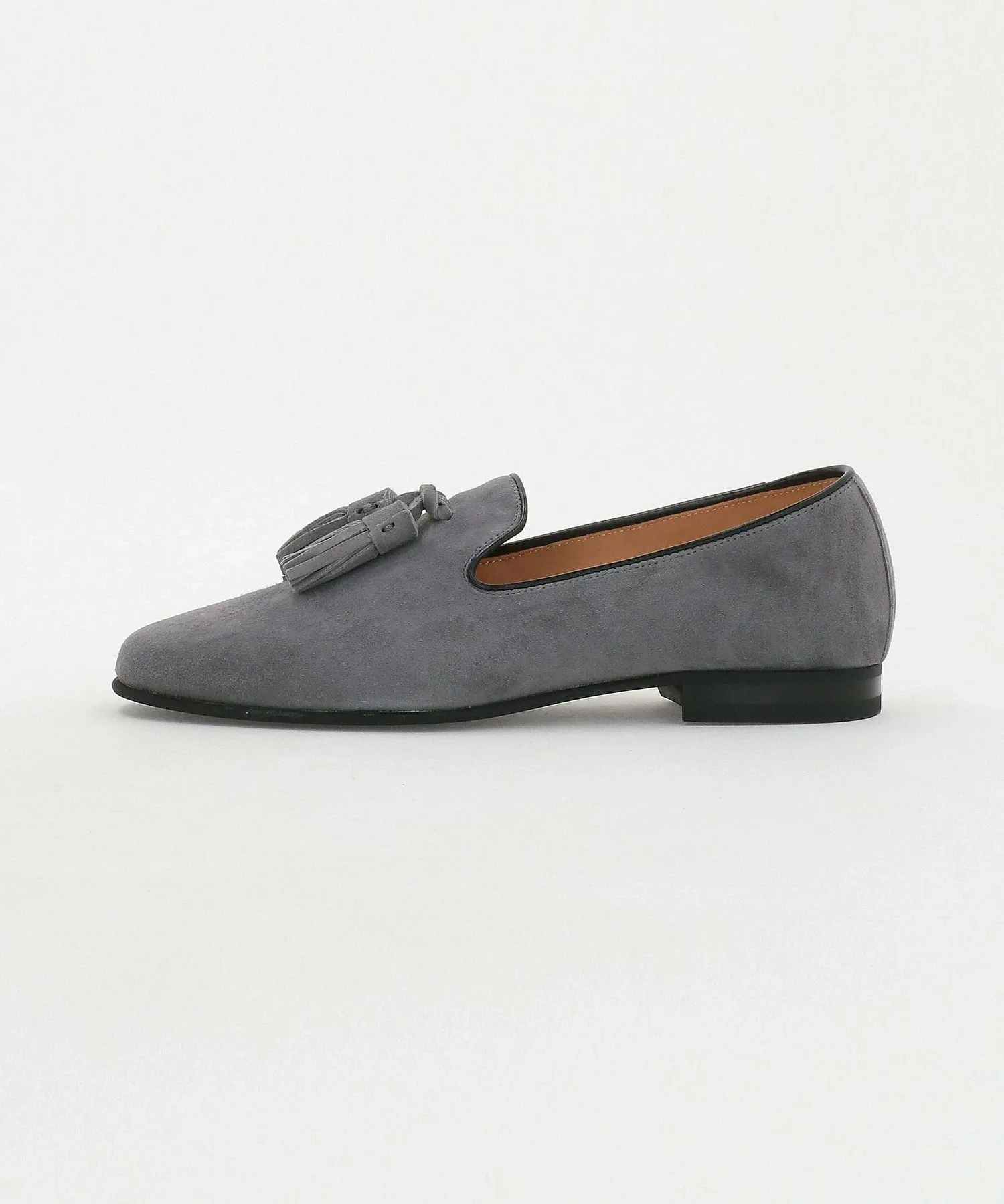 Бельгийские туфли с кисточками United Arrows, DK.GRAY