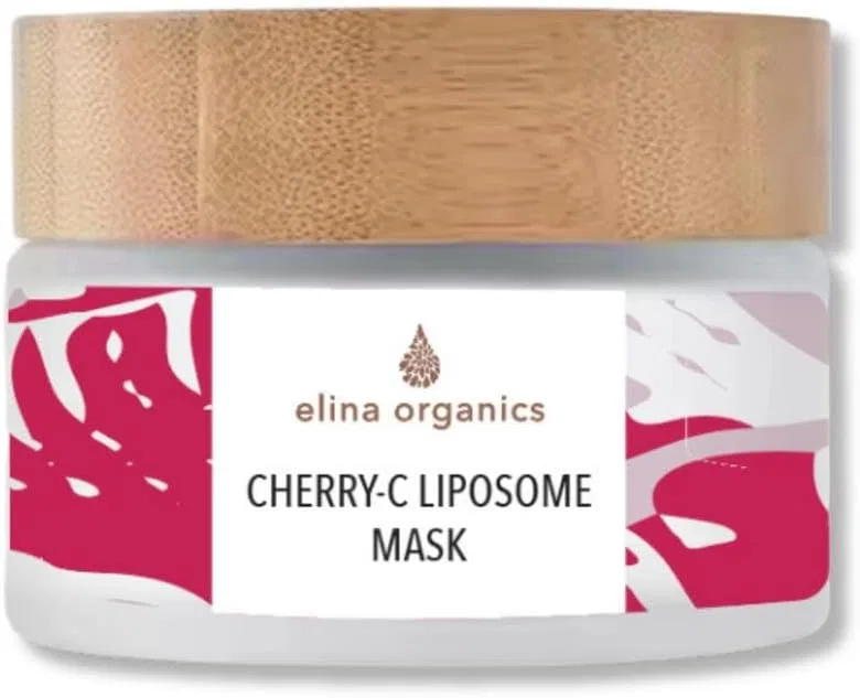 Маска для лица осветляющая Cherry C Liposome Mask Elina Organics 2 унции