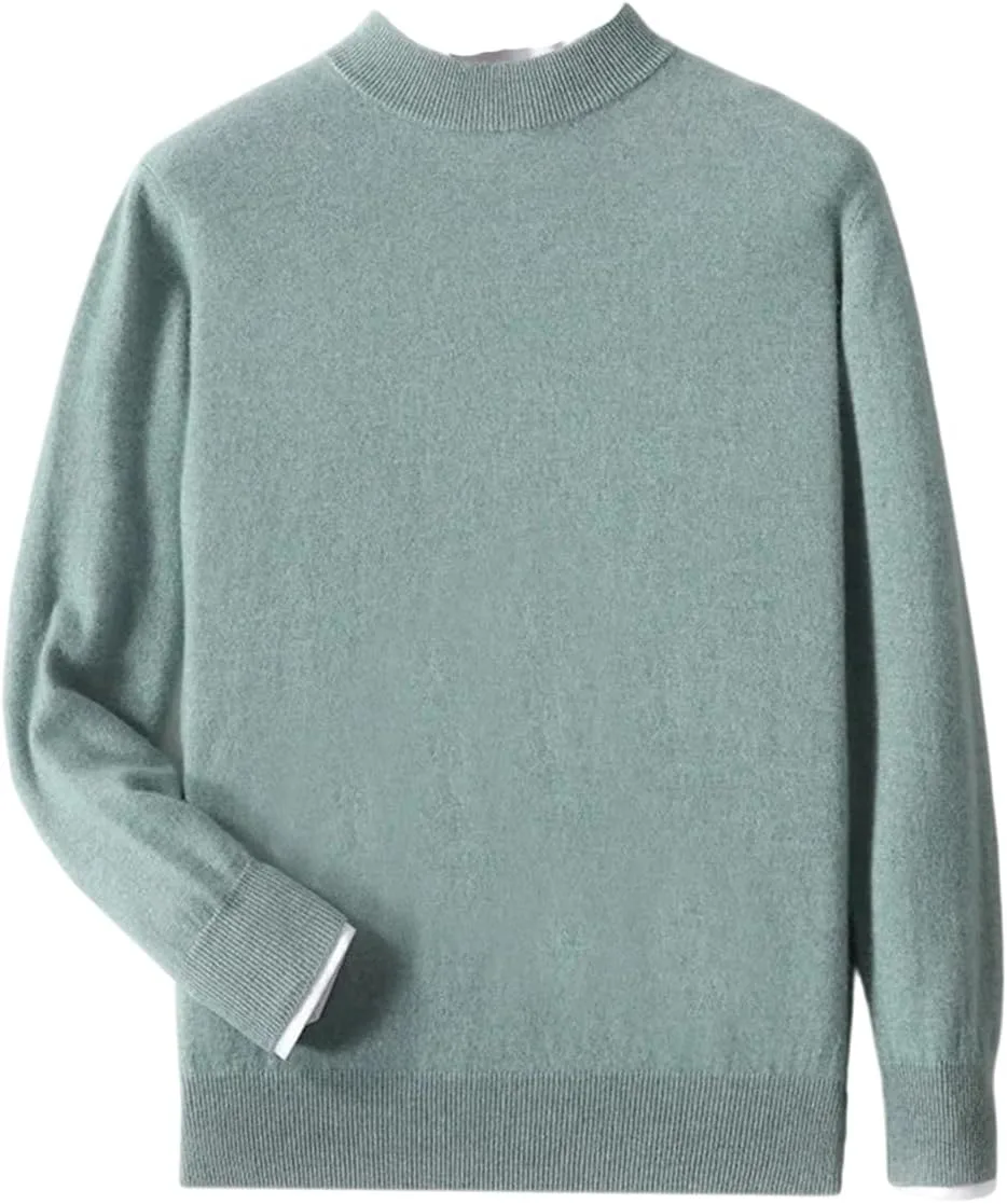 

Мужской свитер Merino Mock Neck с длинными рукавами ERFMFKL