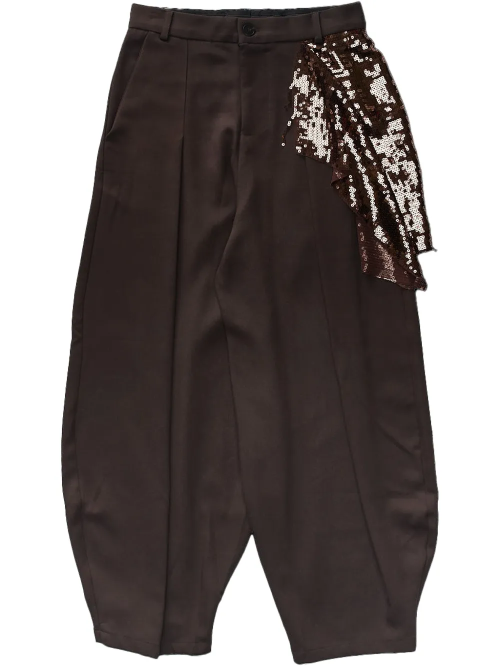 

Брюки Kickout Drape Brown Edward Cuming, коричневый