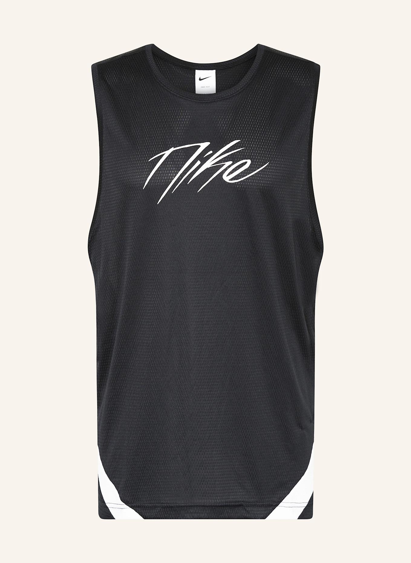 

Баскетбольная майка dri-fit icon Nike, черный