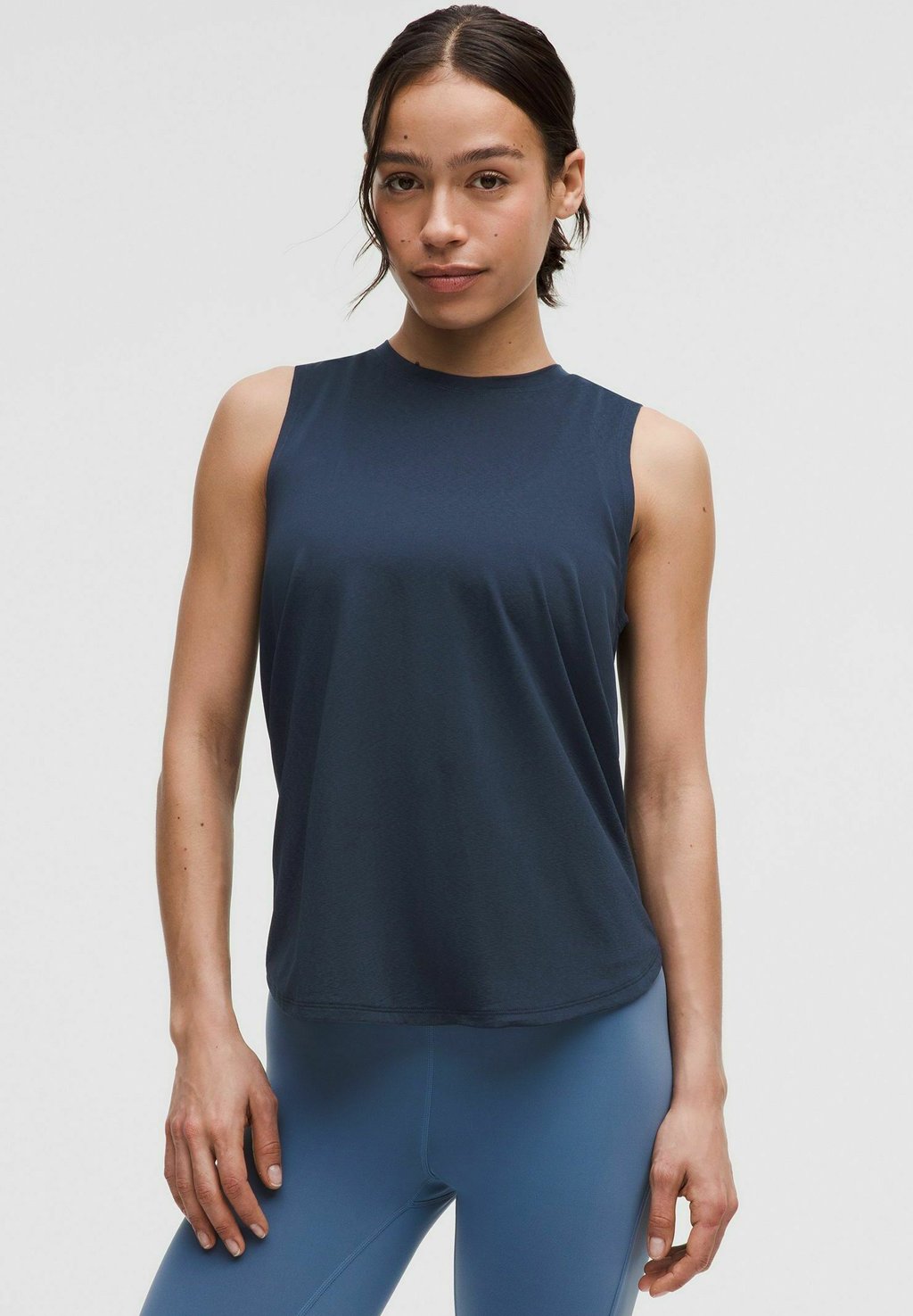 

Топ LIGHTWEIGHT SPLIT-BACK TRAINING TANK lululemon, синий