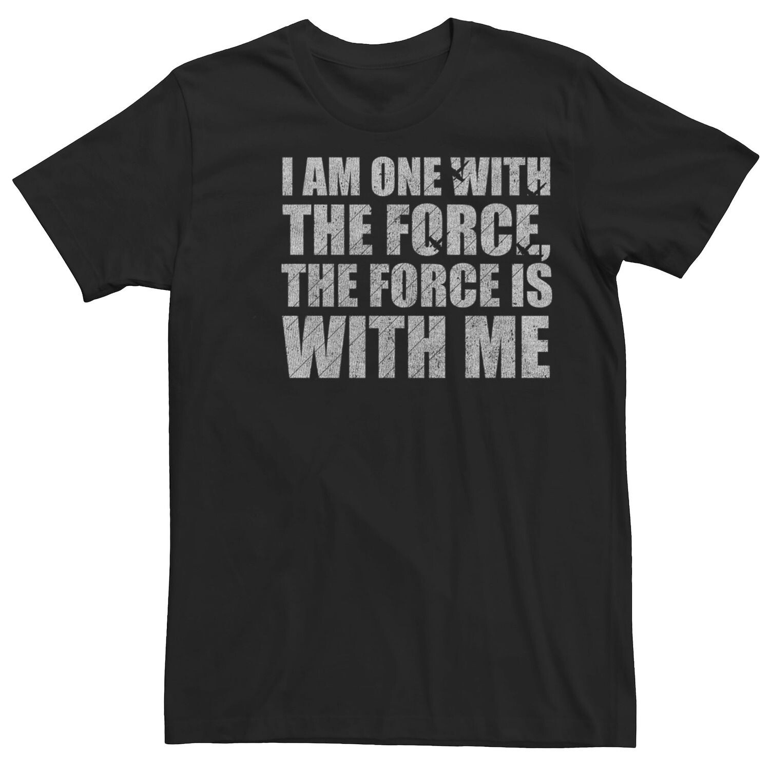 

Мужская футболка Rogue One I Am On с текстом Force Star Wars