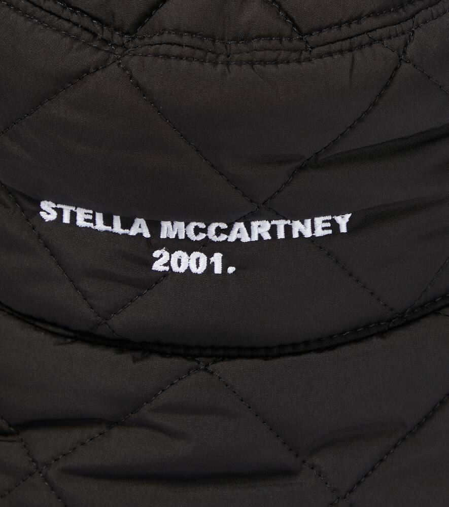 Вышитая техническая шляпа-ведро Stella McCartney — фото 3