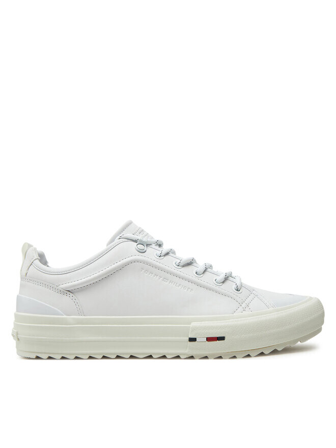

Кроссовки Tommy Hilfiger Th Hi Vulc Cleat Low Lth FM0FM05452, белый