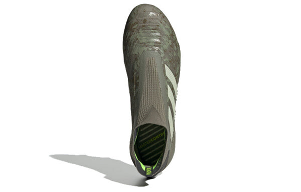 Кроссовки predator 19+ fg 'legacy green sand solar yellow' Adidas, коричневый — фото 4