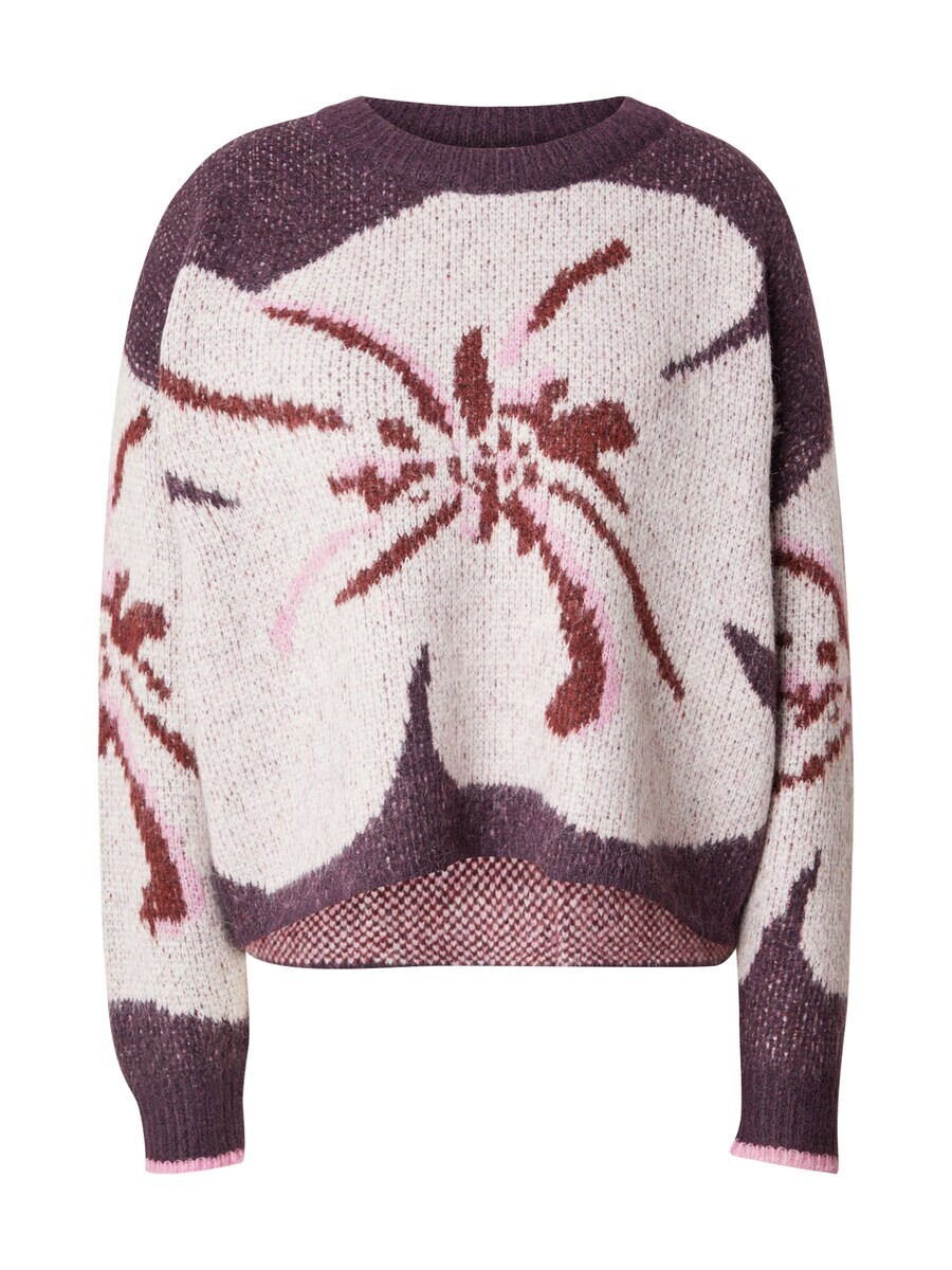 

Тонкий вязаный свитер VERO MODA Sweater VMMADISON, цвет plum