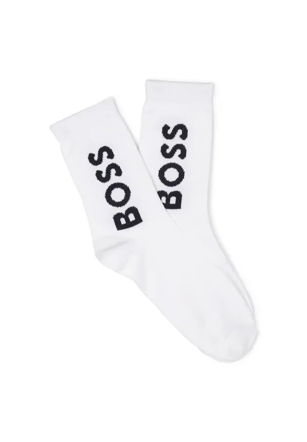 Носки Boss Kidswear, 3 пары, белый/синий/черный — фото 2