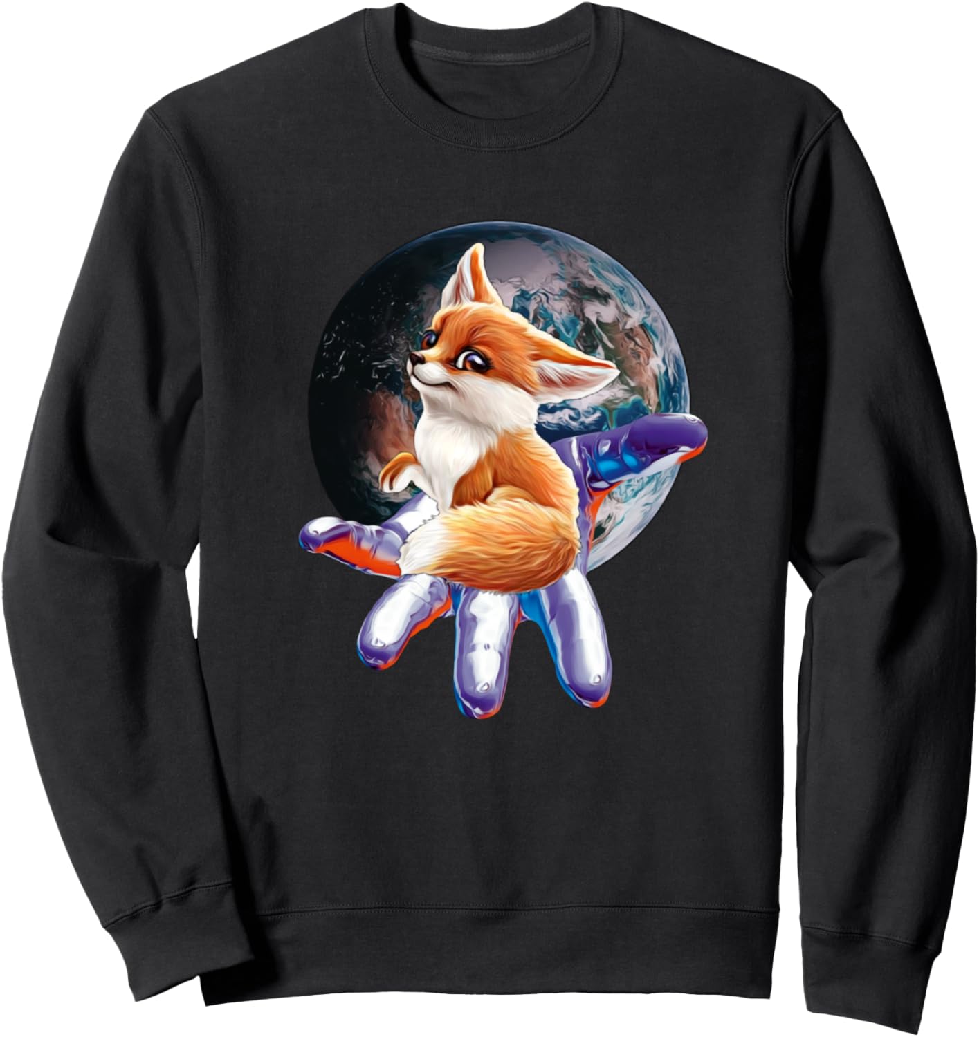 

Толстовка с изображением лисы Fox ~ Fox Gifts For Women, Girls, Kids, Boys, And Men, черный