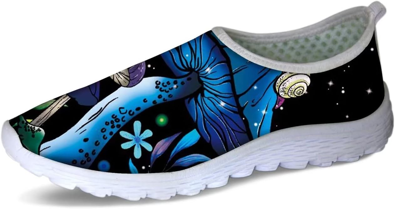 

Кроссовки женские Forchrinse с принтом «корова», обувь без шнурков, милые повседневные кроссовки для ходьбы и бега, легкие, синий