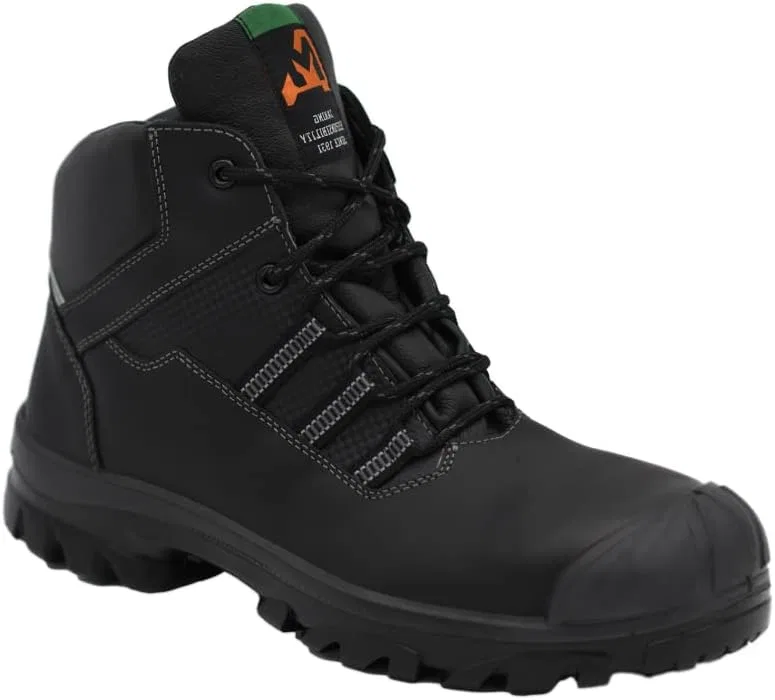 Рабочие ботинки EMMA Ryan XD S3 High Work Shoe без металлических деталей, Black — фото 3